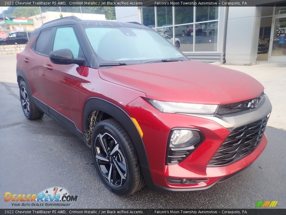 Crimson Metallic 2022 Chevrolet TrailBlazer RS AWD Photo #9