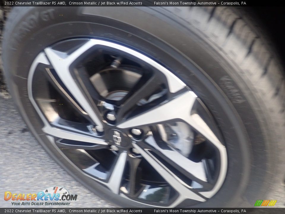 2022 Chevrolet TrailBlazer RS AWD Crimson Metallic / Jet Black w/Red Accents Photo #10