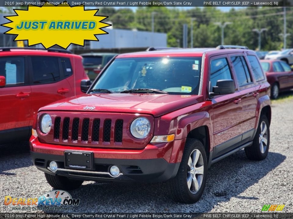 2016 Jeep Patriot High Altitude 4x4 Deep Cherry Red Crystal Pearl / Light Pebble Beige/Dark Slate Gray Photo #1