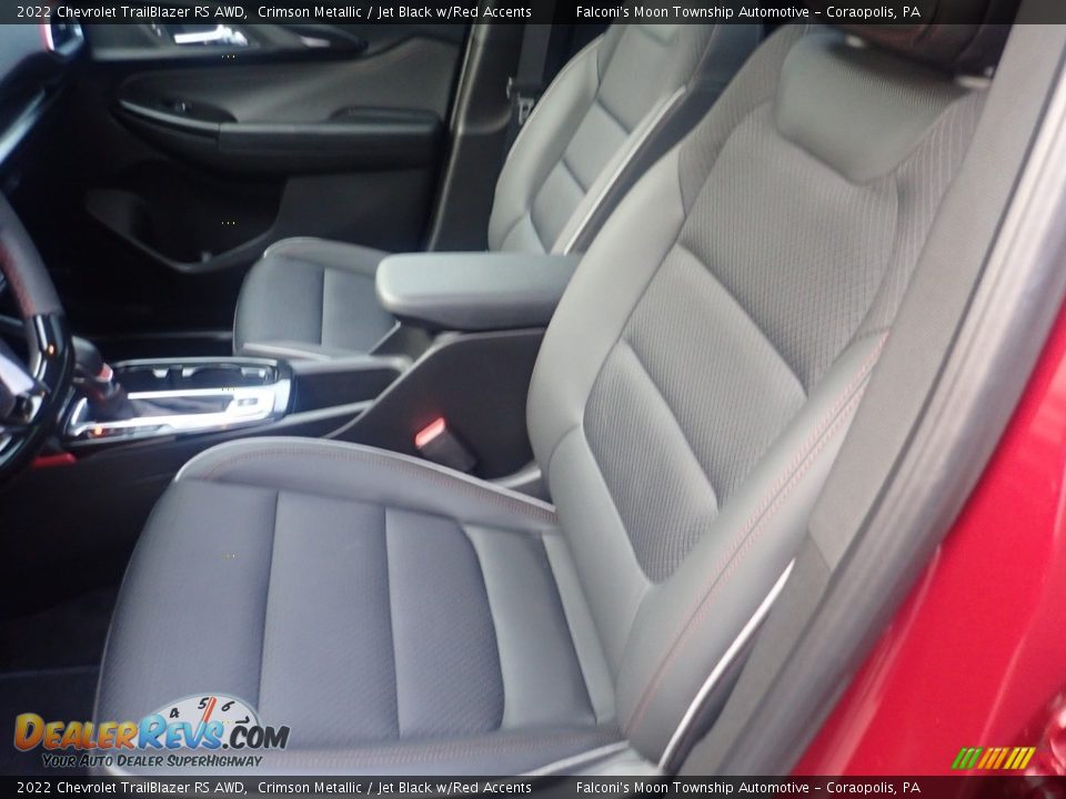 Front Seat of 2022 Chevrolet TrailBlazer RS AWD Photo #17