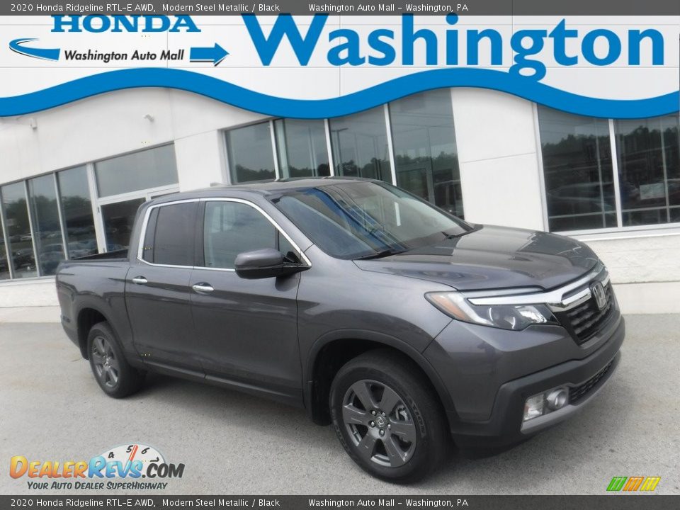 2020 Honda Ridgeline RTL-E AWD Modern Steel Metallic / Black Photo #1