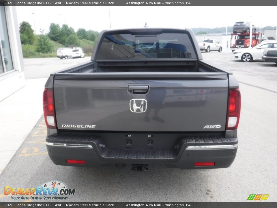 2020 Honda Ridgeline RTL-E AWD Modern Steel Metallic / Black Photo #8