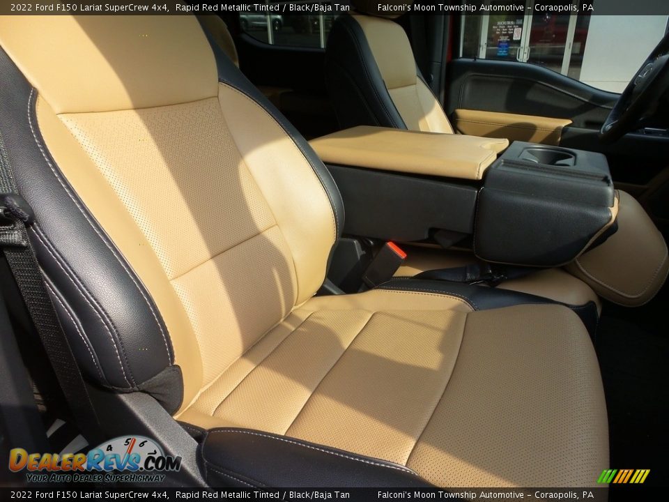 Front Seat of 2022 Ford F150 Lariat SuperCrew 4x4 Photo #10