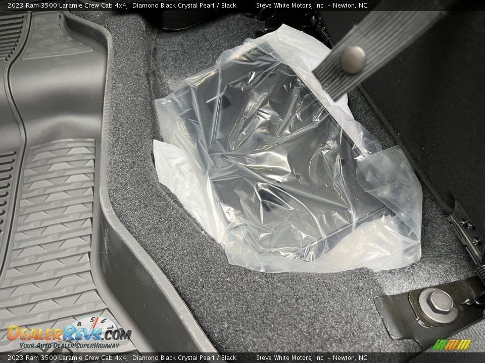 Rear Seat of 2023 Ram 3500 Laramie Crew Cab 4x4 Photo #17