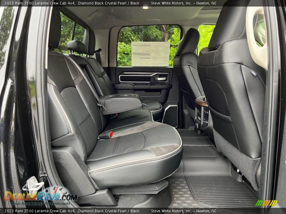 Rear Seat of 2023 Ram 3500 Laramie Crew Cab 4x4 Photo #19