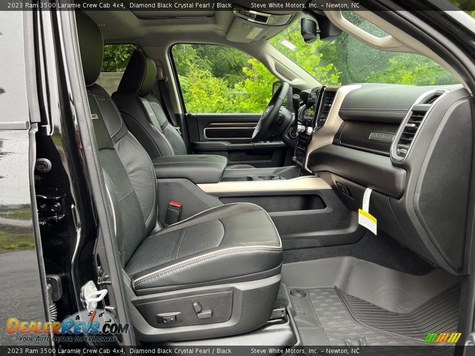 Front Seat of 2023 Ram 3500 Laramie Crew Cab 4x4 Photo #21