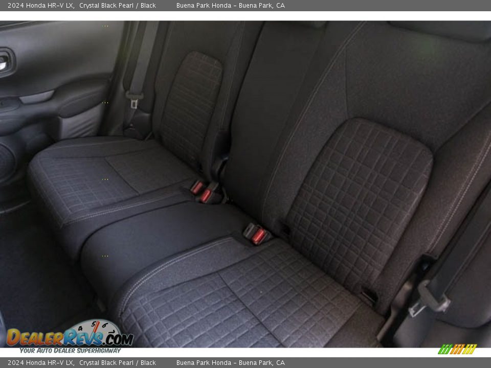Rear Seat of 2024 Honda HR-V LX Photo #28