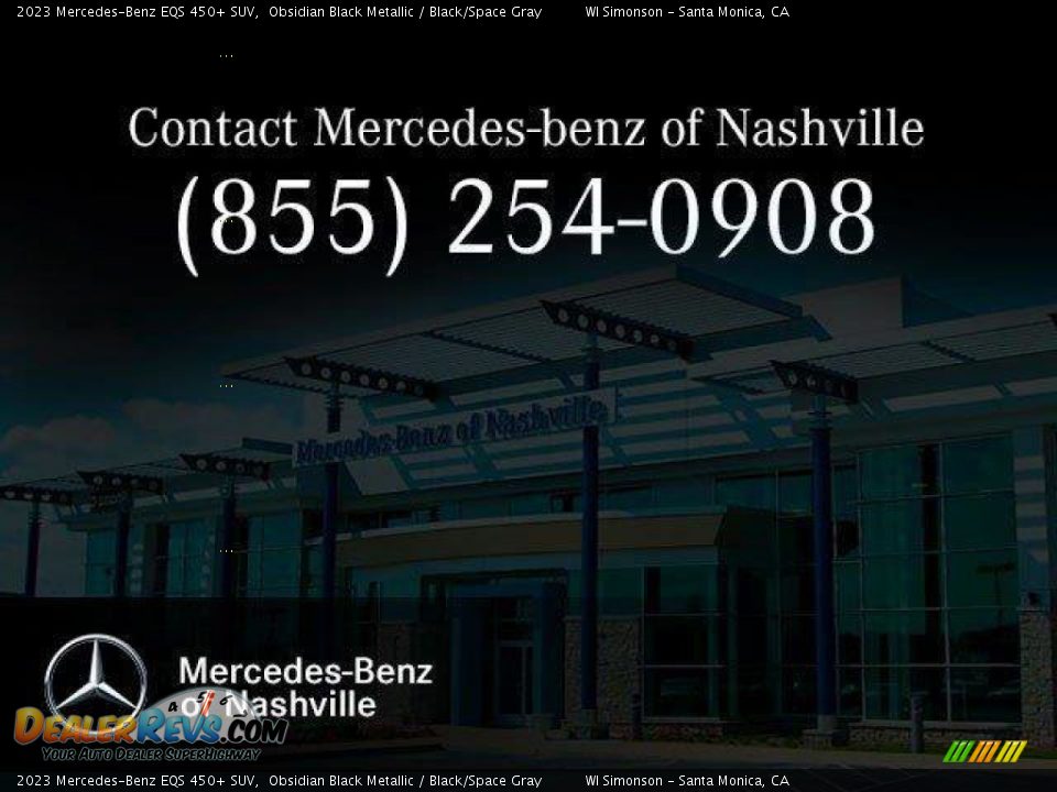 Dealer Info of 2023 Mercedes-Benz EQS 450+ SUV Photo #6
