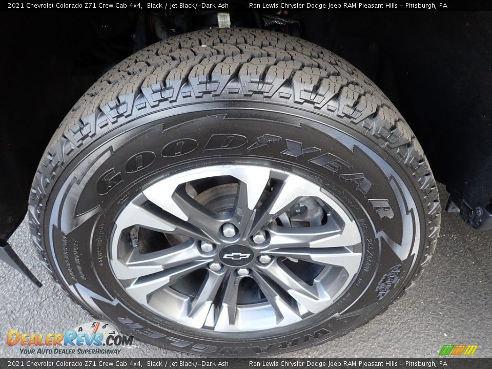 2021 Chevrolet Colorado Z71 Crew Cab 4x4 Wheel Photo #10