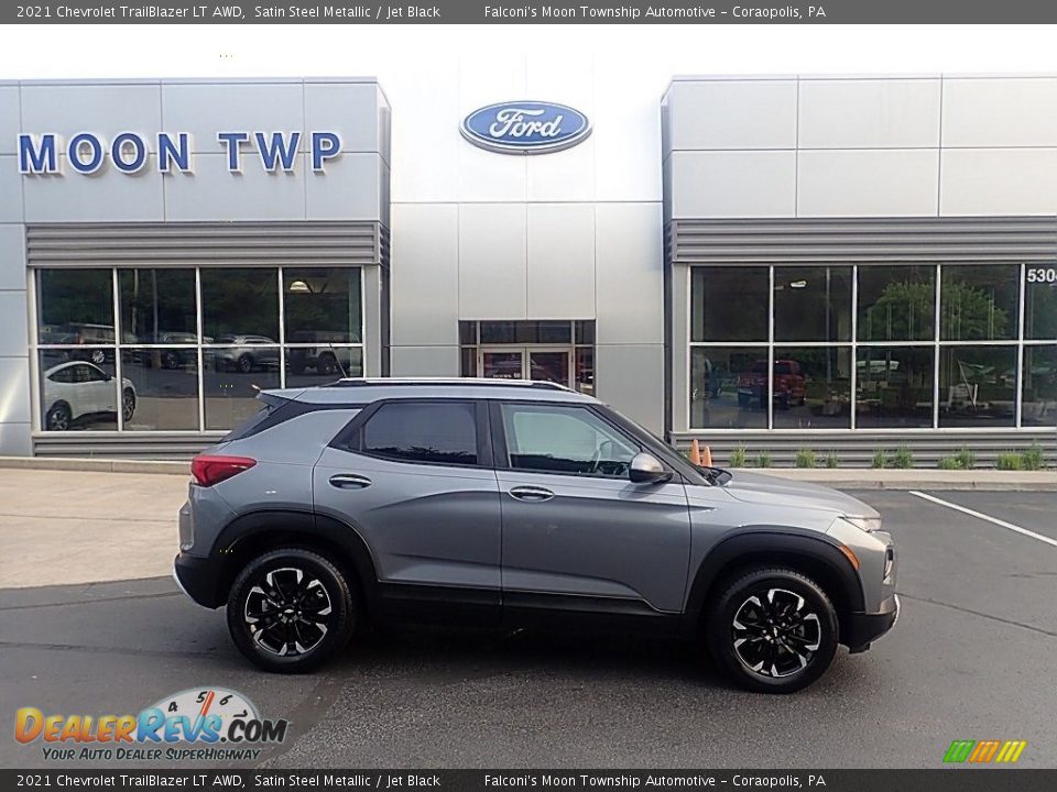 2021 Chevrolet TrailBlazer LT AWD Satin Steel Metallic / Jet Black Photo #1