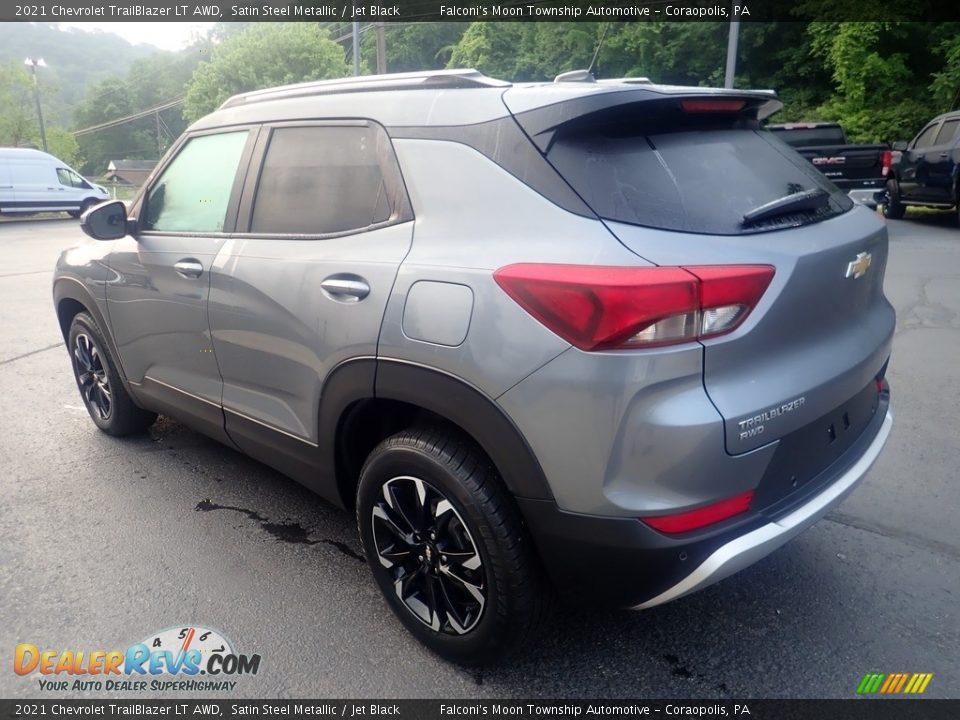 2021 Chevrolet Trailblazer LT AWD Satin Steel Metallic / Jet Black Photo #5