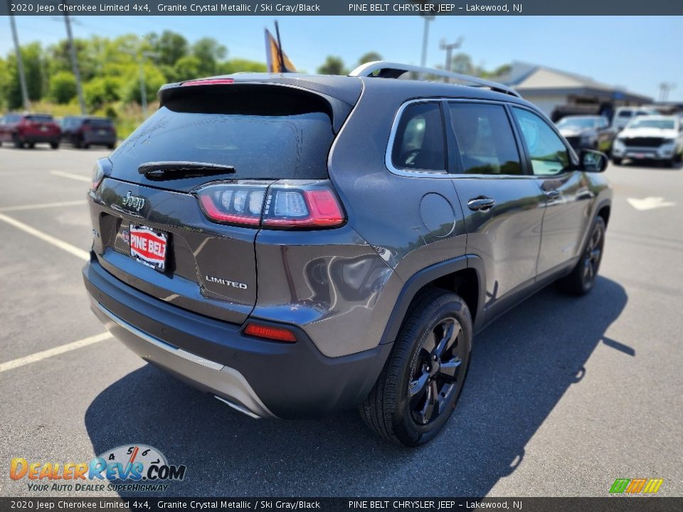 2020 Jeep Cherokee Limited 4x4 Granite Crystal Metallic / Ski Gray/Black Photo #19