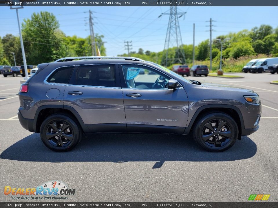 2020 Jeep Cherokee Limited 4x4 Granite Crystal Metallic / Ski Gray/Black Photo #20