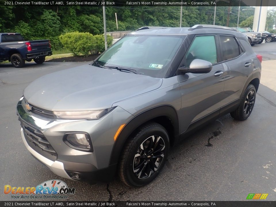 2021 Chevrolet Trailblazer LT AWD Satin Steel Metallic / Jet Black Photo #7