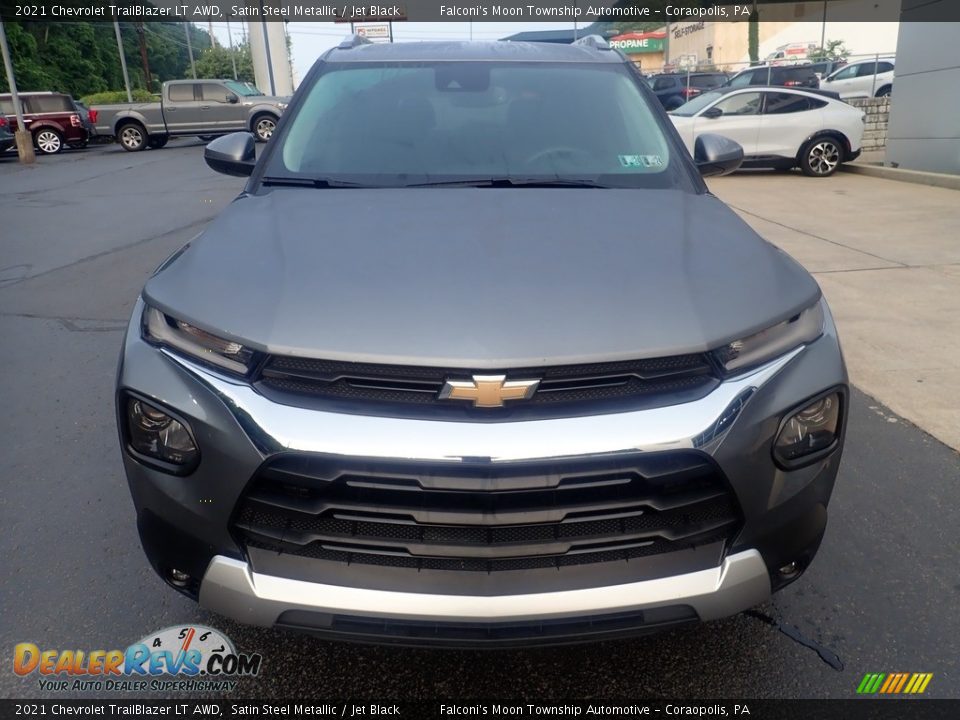 2021 Chevrolet TrailBlazer LT AWD Satin Steel Metallic / Jet Black Photo #8