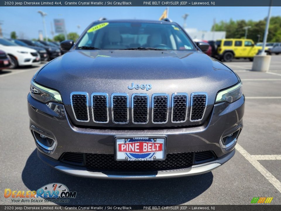 2020 Jeep Cherokee Limited 4x4 Granite Crystal Metallic / Ski Gray/Black Photo #22