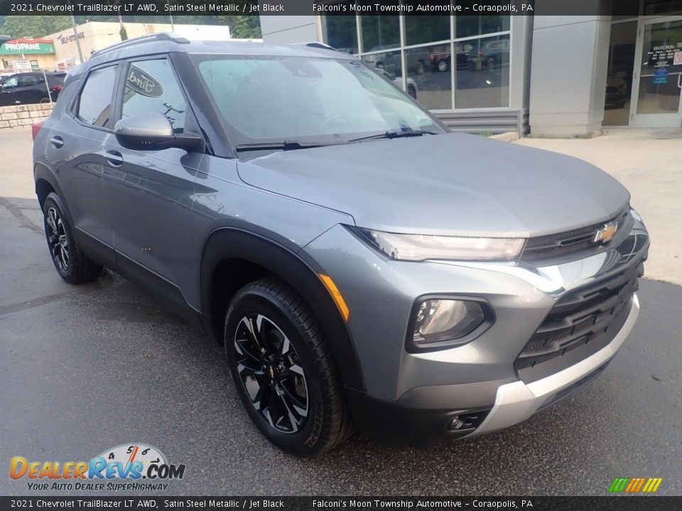 2021 Chevrolet Trailblazer LT AWD Satin Steel Metallic / Jet Black Photo #9