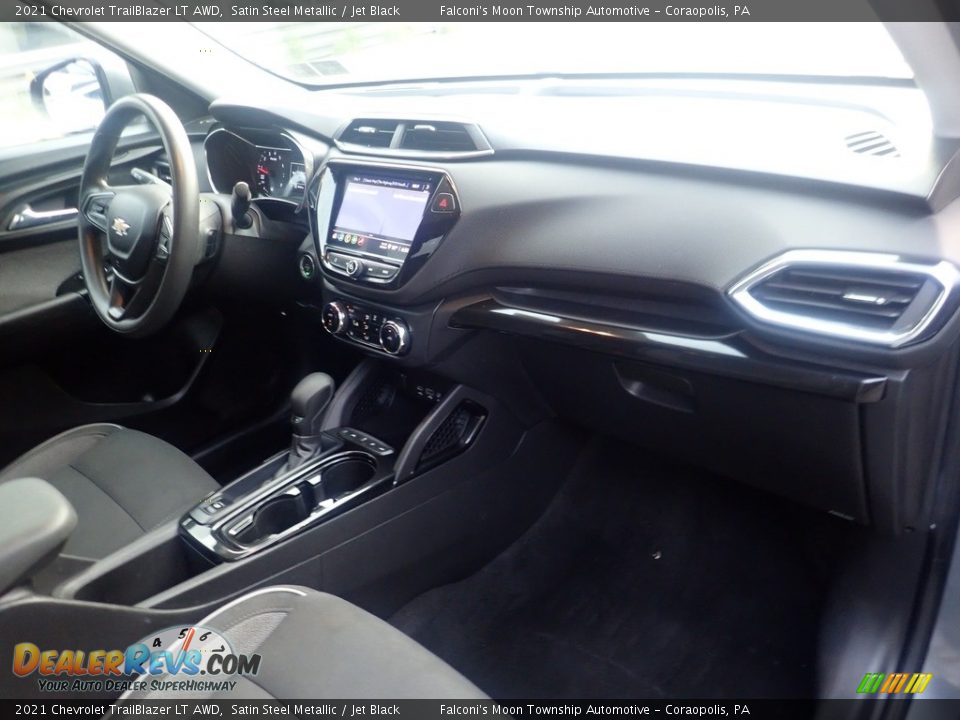 2021 Chevrolet TrailBlazer LT AWD Satin Steel Metallic / Jet Black Photo #12