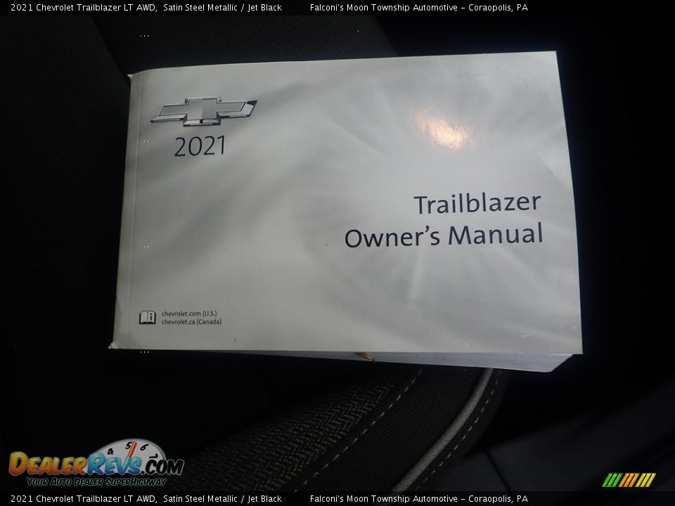 2021 Chevrolet Trailblazer LT AWD Satin Steel Metallic / Jet Black Photo #13