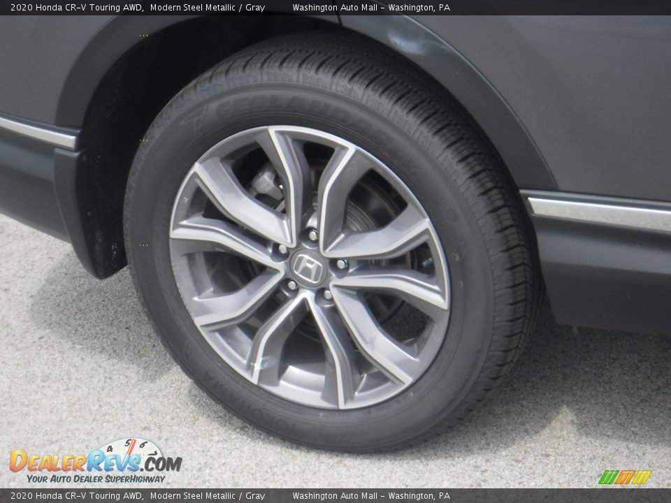 2020 Honda CR-V Touring AWD Modern Steel Metallic / Gray Photo #2