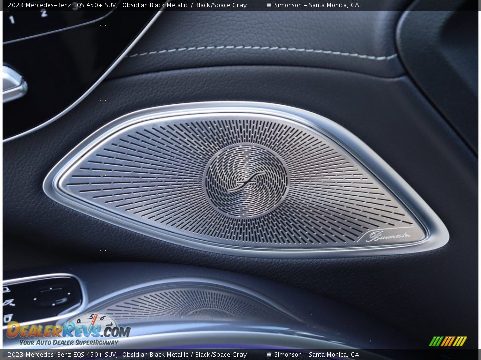 2023 Mercedes-Benz EQS 450+ SUV Obsidian Black Metallic / Black/Space Gray Photo #27