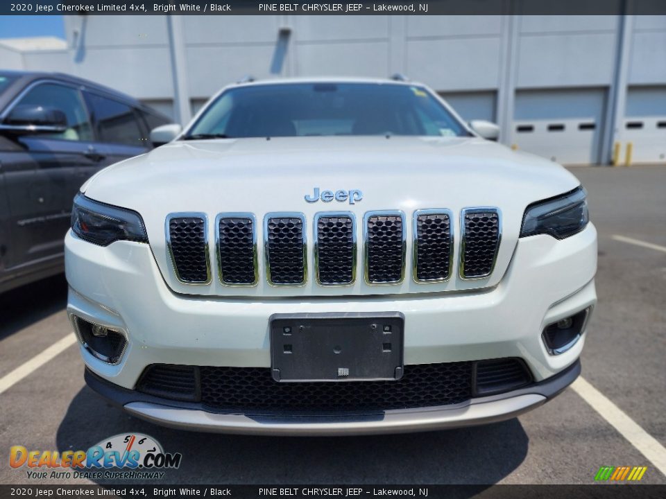 2020 Jeep Cherokee Limited 4x4 Bright White / Black Photo #2