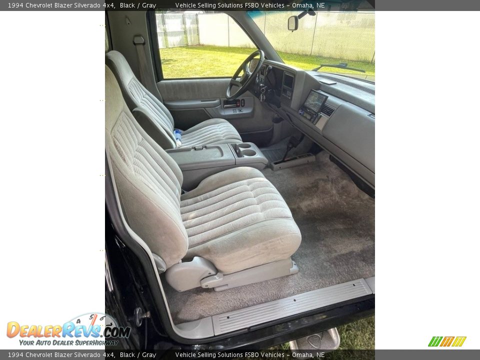 Gray Interior - 1994 Chevrolet Blazer Silverado 4x4 Photo #4