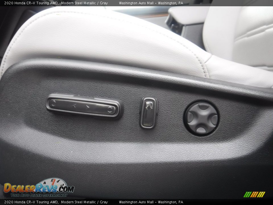 2020 Honda CR-V Touring AWD Modern Steel Metallic / Gray Photo #15