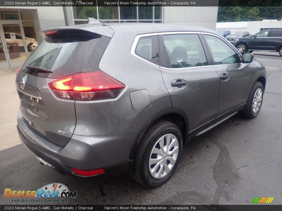 2020 Nissan Rogue S AWD Gun Metallic / Charcoal Photo #2