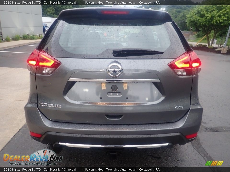 2020 Nissan Rogue S AWD Gun Metallic / Charcoal Photo #3
