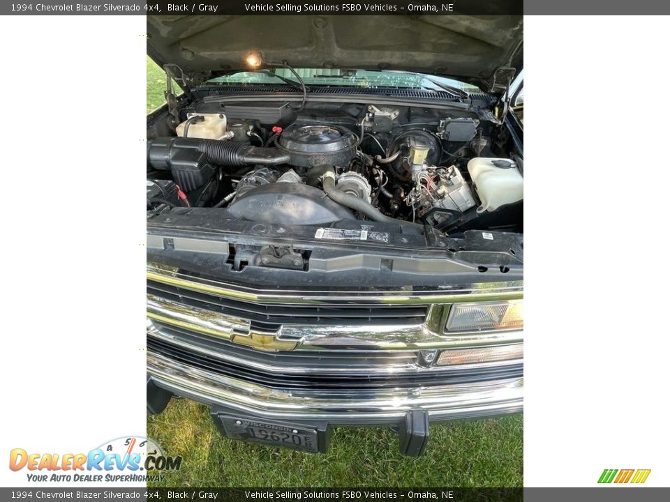 1994 Chevrolet Blazer Silverado 4x4 5.7 Liter OHV 16-Valve V8 Engine Photo #7