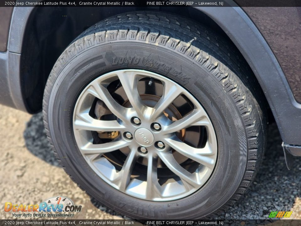 2020 Jeep Cherokee Latitude Plus 4x4 Granite Crystal Metallic / Black Photo #6