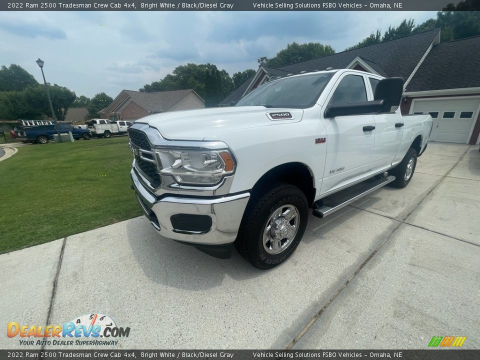 2022 Ram 2500 Tradesman Crew Cab 4x4 Bright White / Black/Diesel Gray Photo #1