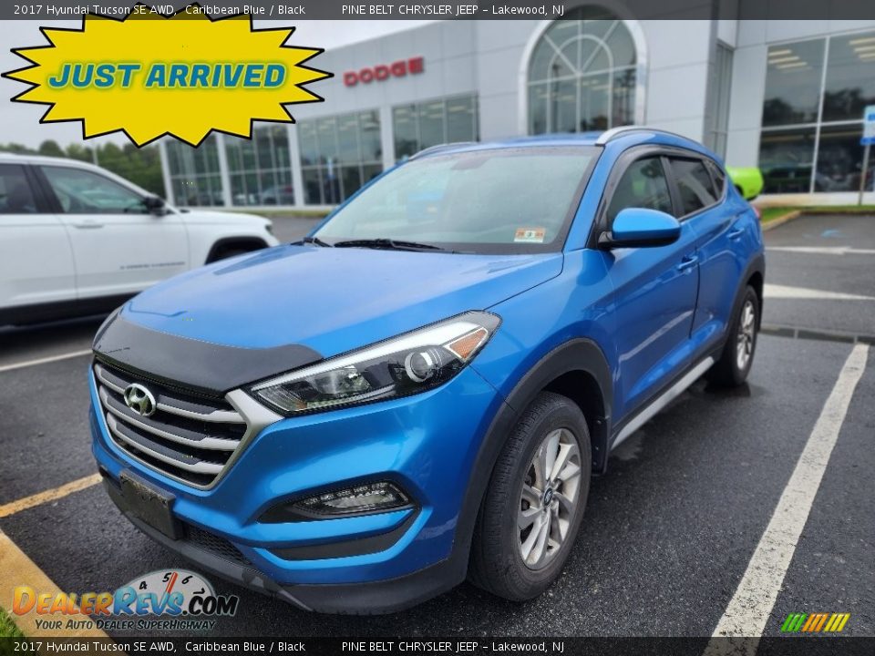 2017 Hyundai Tucson SE AWD Caribbean Blue / Black Photo #1