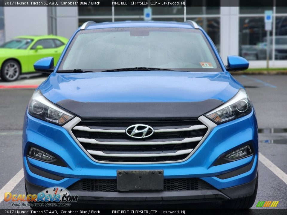 2017 Hyundai Tucson SE AWD Caribbean Blue / Black Photo #2
