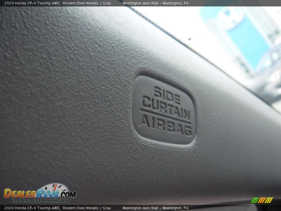 2020 Honda CR-V Touring AWD Modern Steel Metallic / Gray Photo #26