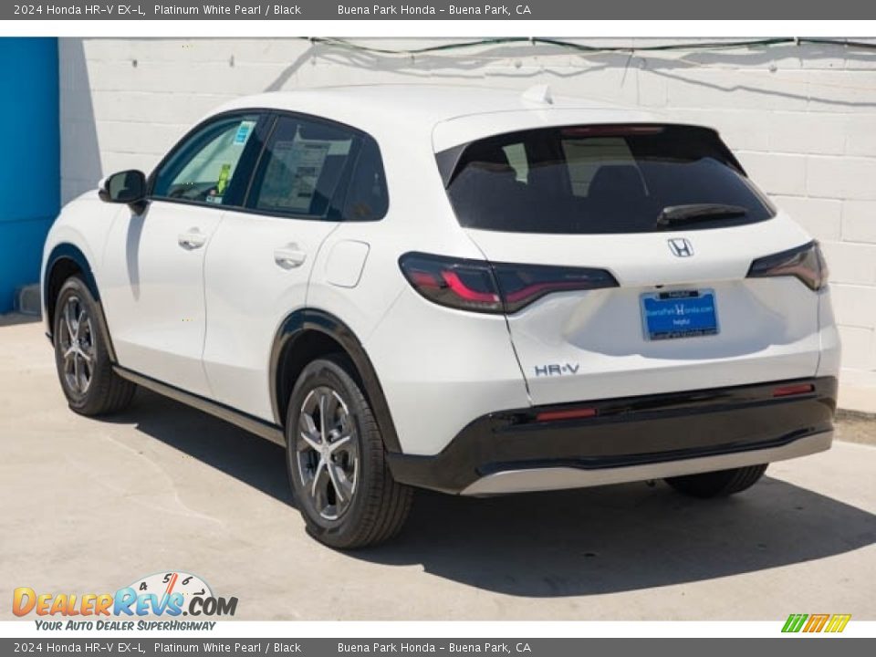 2024 Honda HR-V EX-L Platinum White Pearl / Black Photo #2