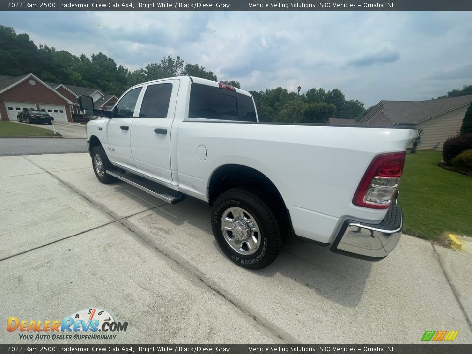 2022 Ram 2500 Tradesman Crew Cab 4x4 Bright White / Black/Diesel Gray Photo #5