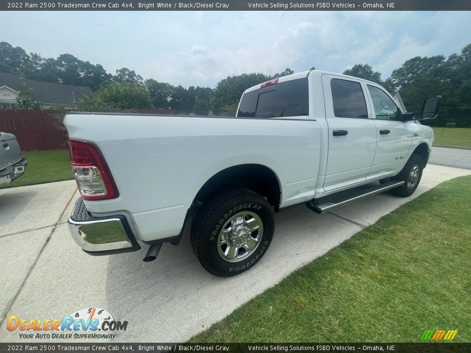 2022 Ram 2500 Tradesman Crew Cab 4x4 Bright White / Black/Diesel Gray Photo #6