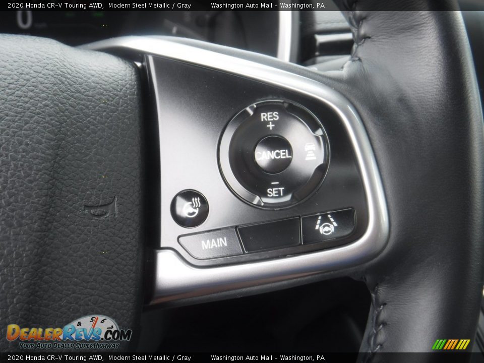 2020 Honda CR-V Touring AWD Modern Steel Metallic / Gray Photo #28