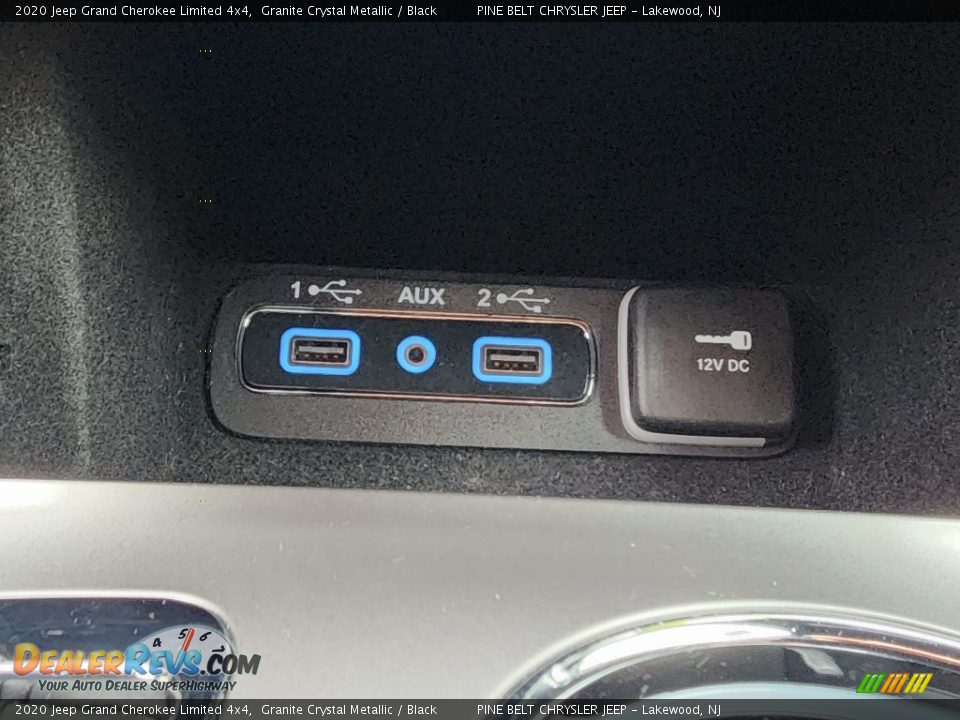 2020 Jeep Grand Cherokee Limited 4x4 Granite Crystal Metallic / Black Photo #9