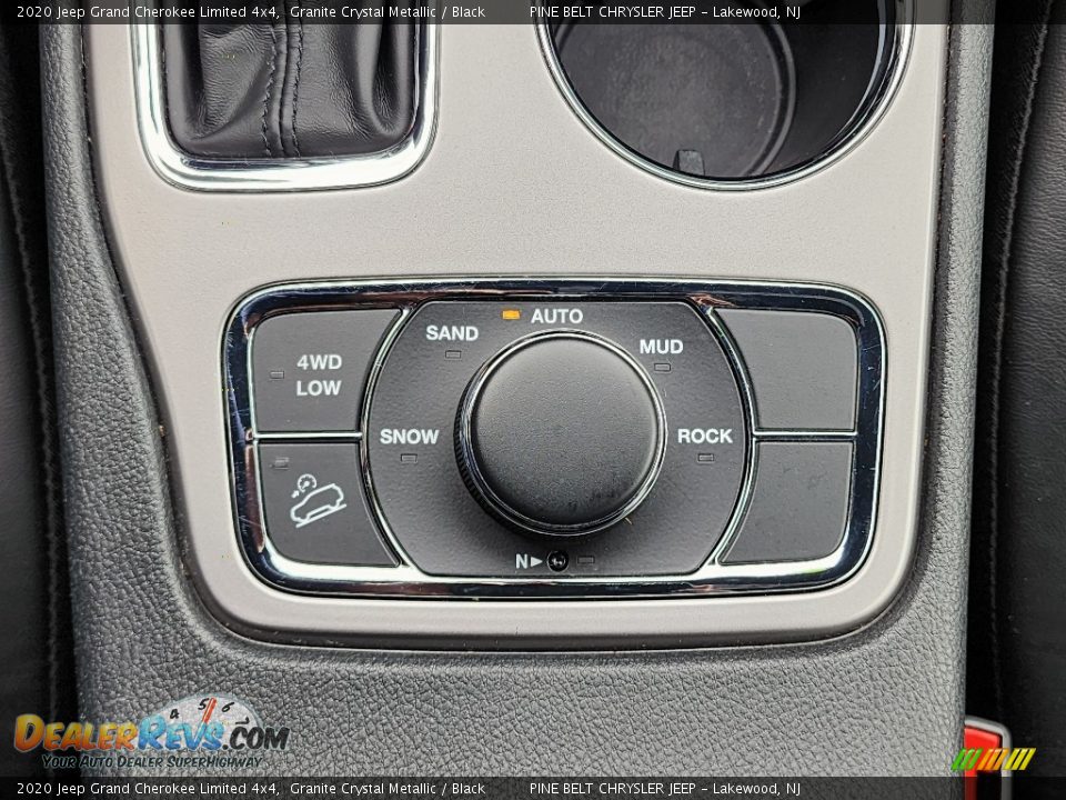 2020 Jeep Grand Cherokee Limited 4x4 Granite Crystal Metallic / Black Photo #10