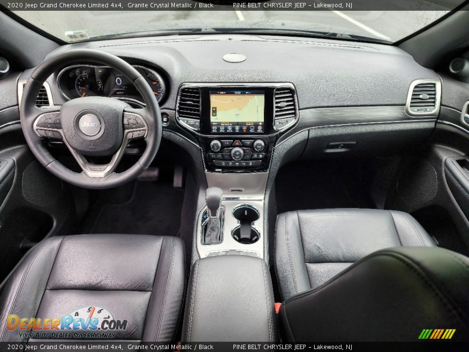 2020 Jeep Grand Cherokee Limited 4x4 Granite Crystal Metallic / Black Photo #15