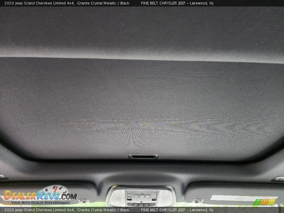 2020 Jeep Grand Cherokee Limited 4x4 Granite Crystal Metallic / Black Photo #16