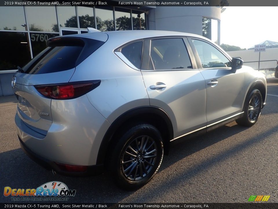 2019 Mazda CX-5 Touring AWD Sonic Silver Metallic / Black Photo #2