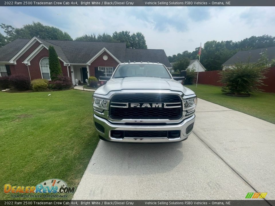 2022 Ram 2500 Tradesman Crew Cab 4x4 Bright White / Black/Diesel Gray Photo #28