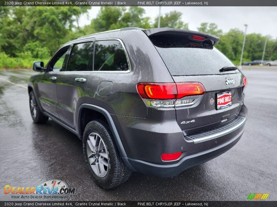 2020 Jeep Grand Cherokee Limited 4x4 Granite Crystal Metallic / Black Photo #19