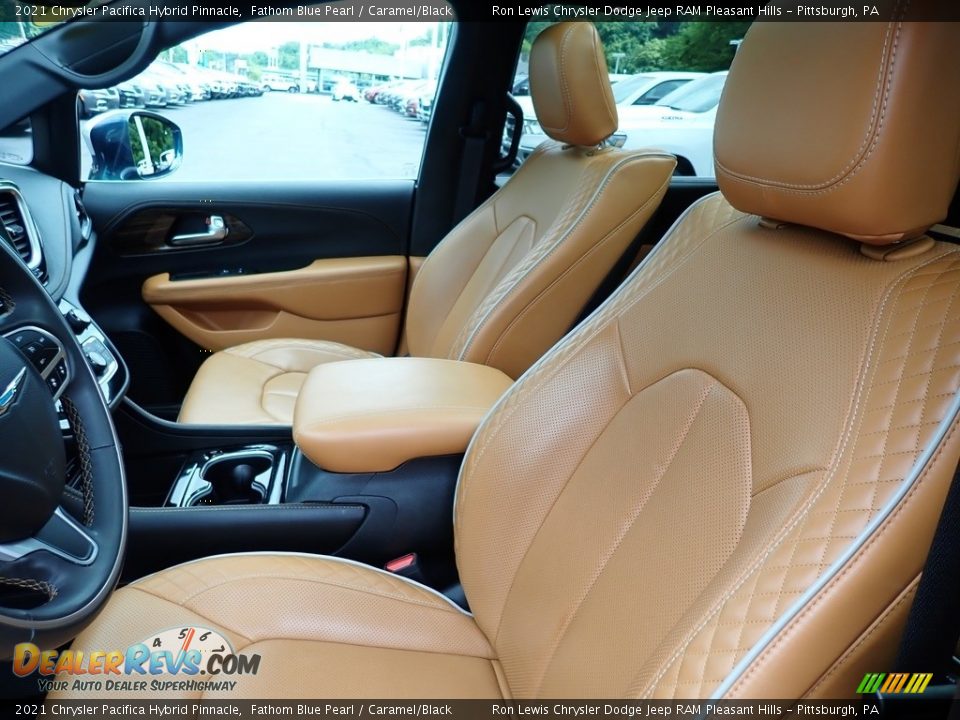 Front Seat of 2021 Chrysler Pacifica Hybrid Pinnacle Photo #11