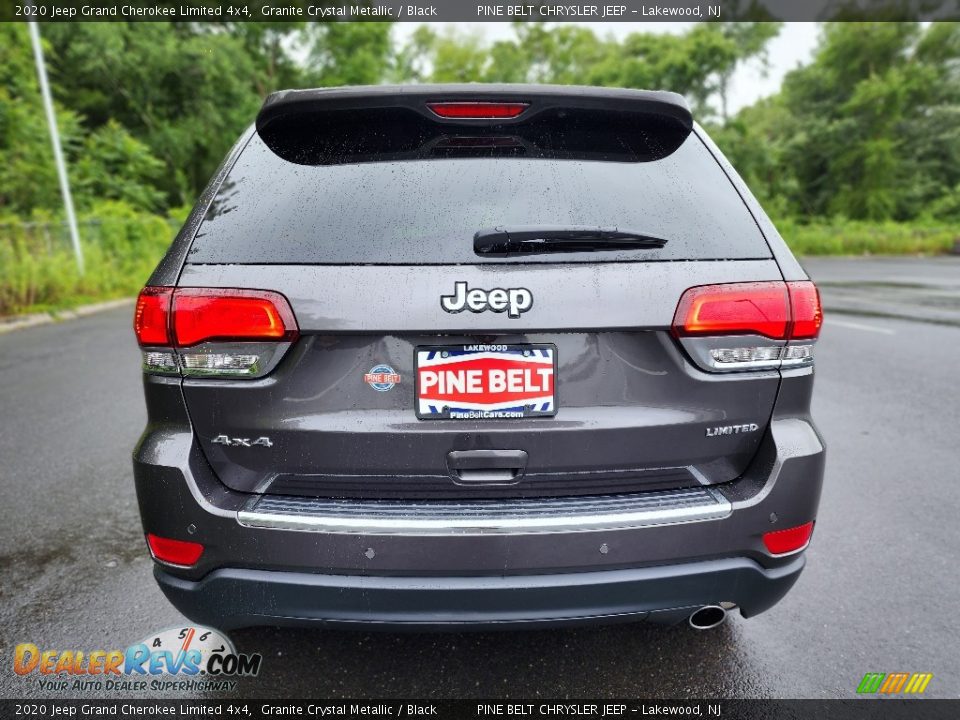2020 Jeep Grand Cherokee Limited 4x4 Granite Crystal Metallic / Black Photo #20