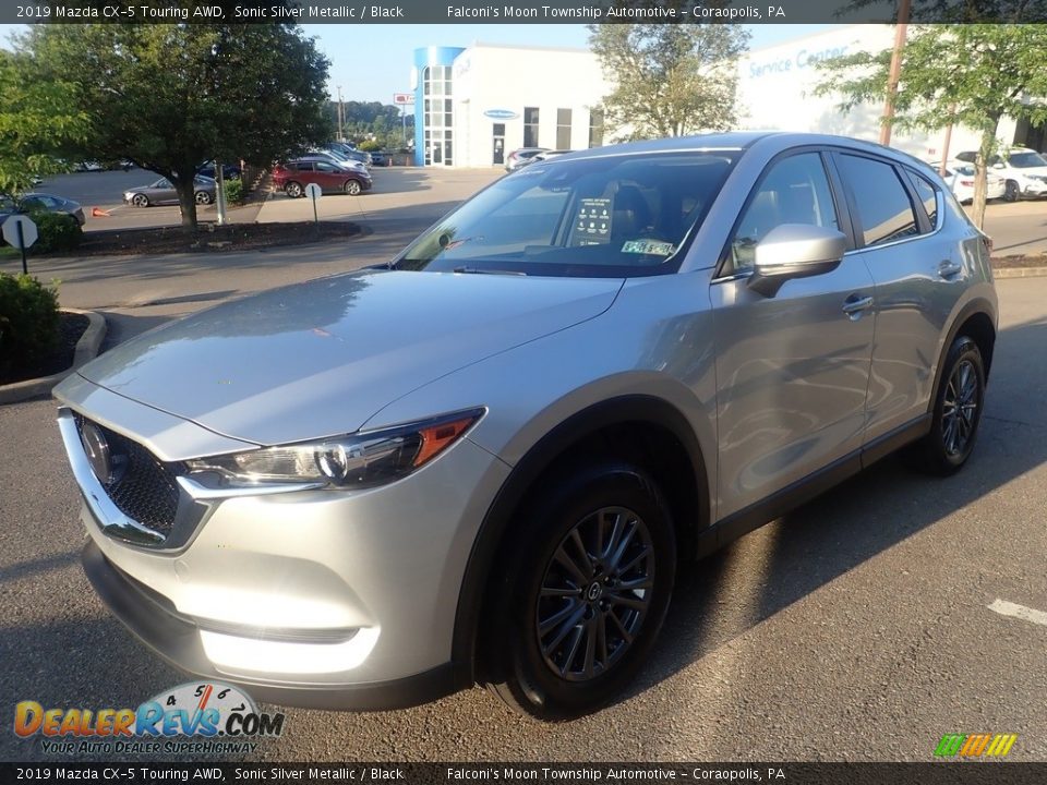 2019 Mazda CX-5 Touring AWD Sonic Silver Metallic / Black Photo #7